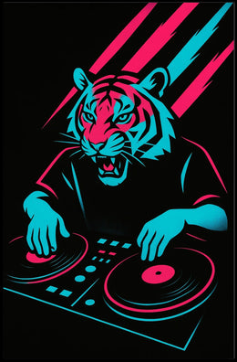 Dj Tiger Vibes Poster