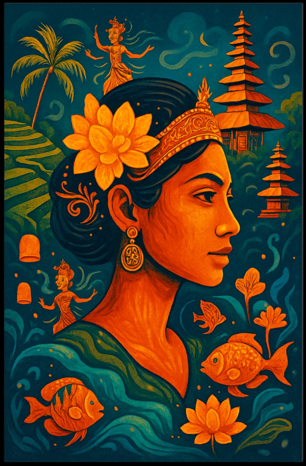 Harmony of Bali Poster