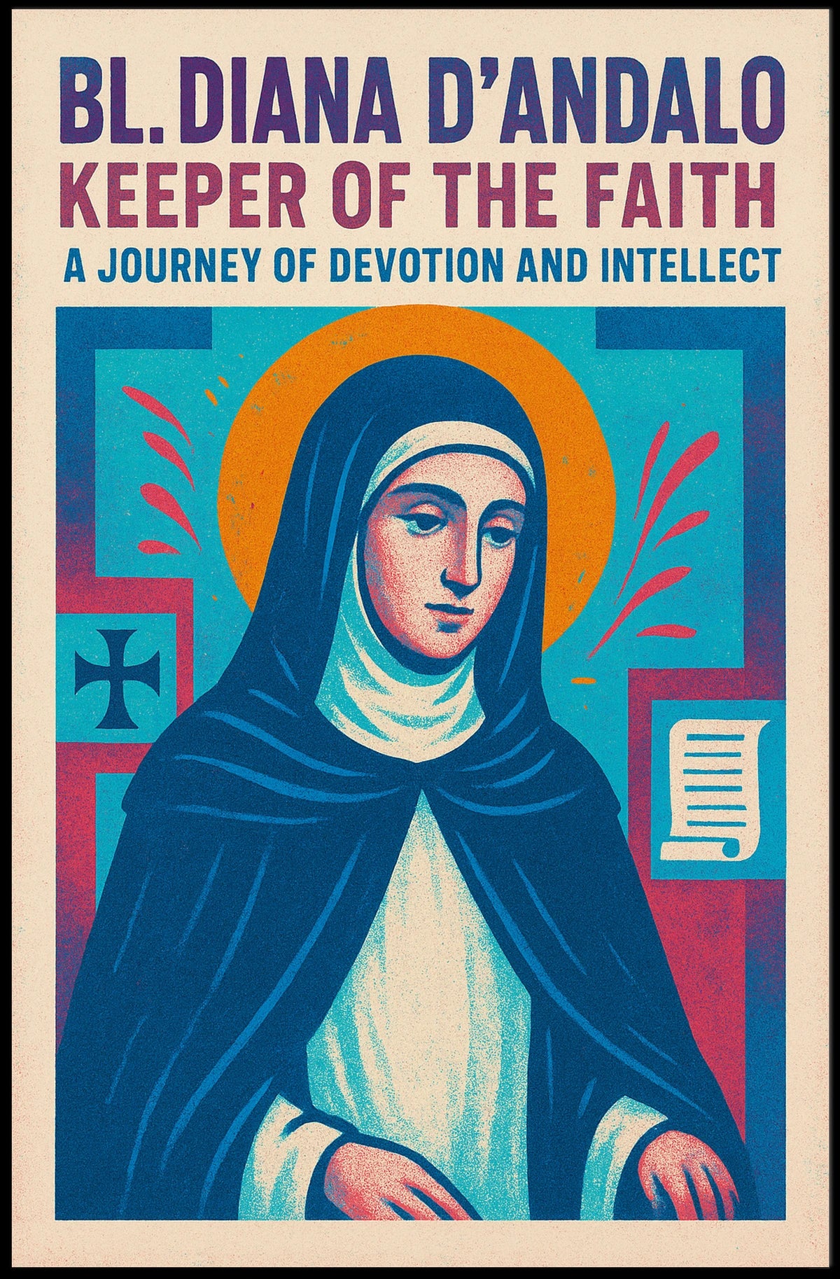 Bl. Diana DAndalo Keeper Of The Faith Poster