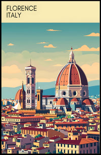 Florence, Italy: A Timeless View Poster