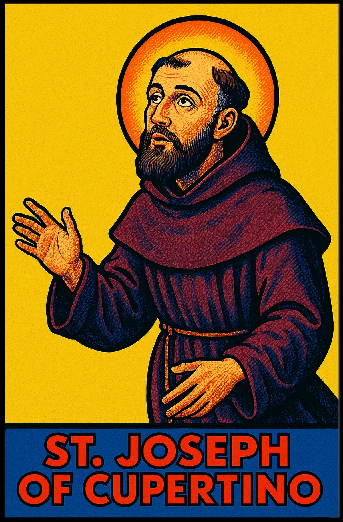 St. Joseph of Cupertino Poster