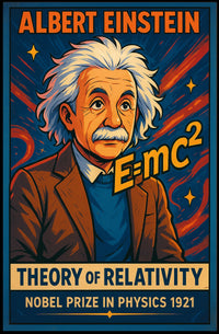 Albert Einstein Theory Of Relativity Poster