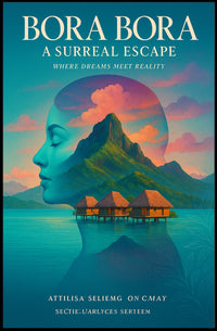 Bora Bora A Surreal Escape Poster