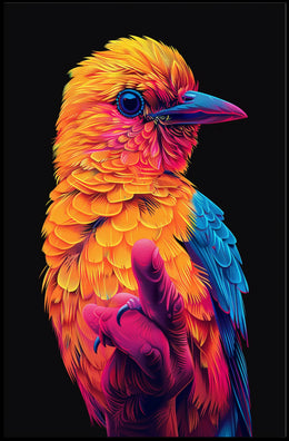 Vibrant Avian Art Poster