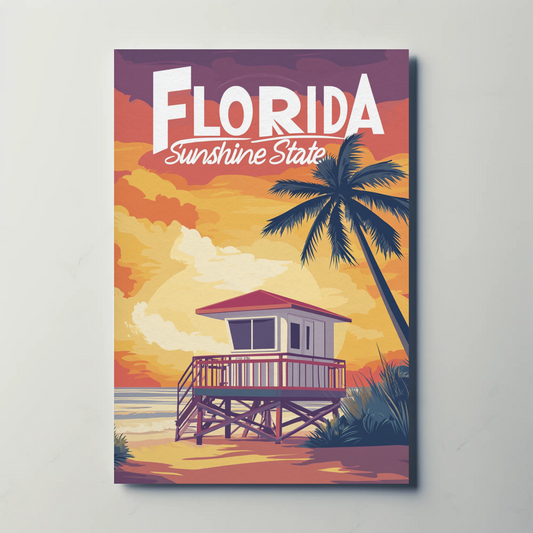 Florida Vintage Poster