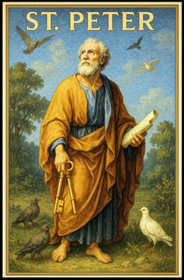St. Peter - Keeper of the Keys Poster PosterGoat