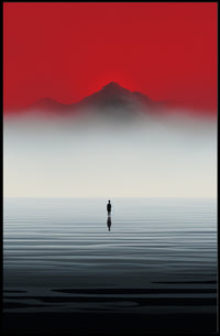 Solitude At Dusk Poster