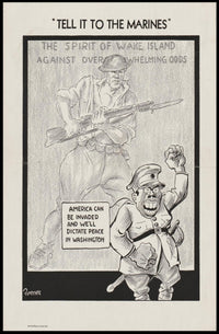 Tell It to the Marines Poster PosterGoat