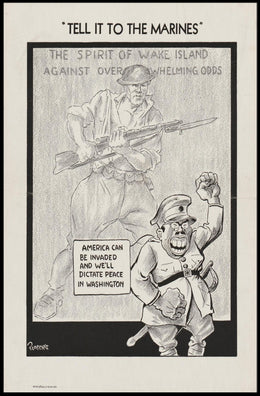 Tell It to the Marines Poster PosterGoat