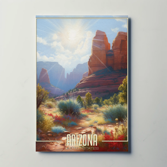 Arizona Vintage Poster