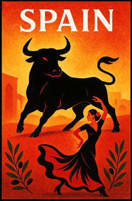 Vibrant Spain Poster