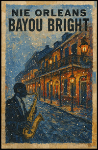 New Orleans Bayou Bright Poster