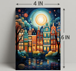 Enchanted Cityscape Poster