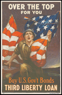 Third Liberty Loan Propaganda Poster for Patriotic Support