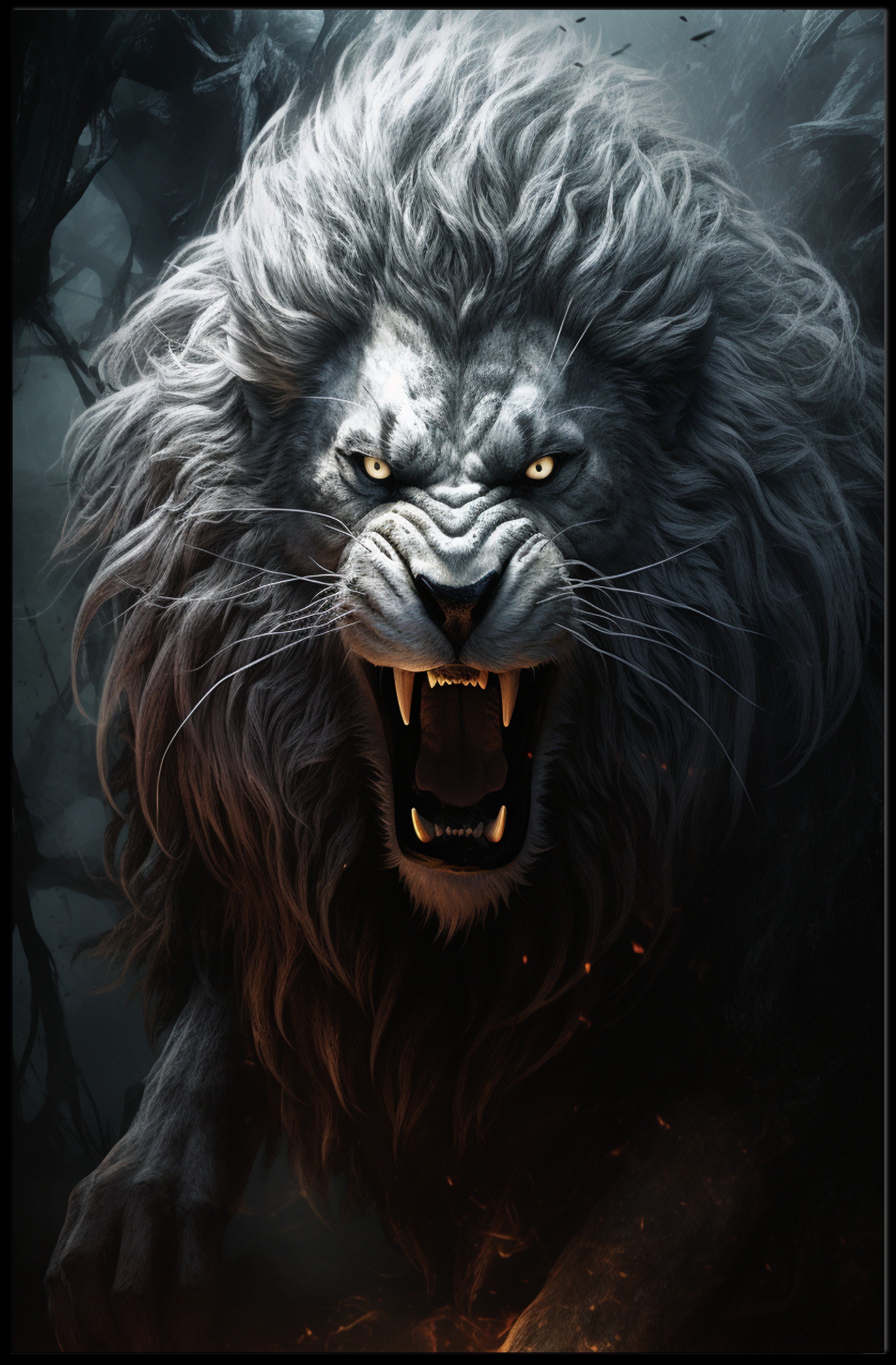 Roaring Majesty Poster