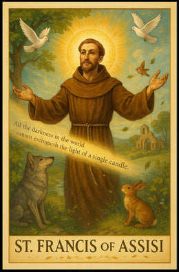 Saint Francis of Assisi Poster