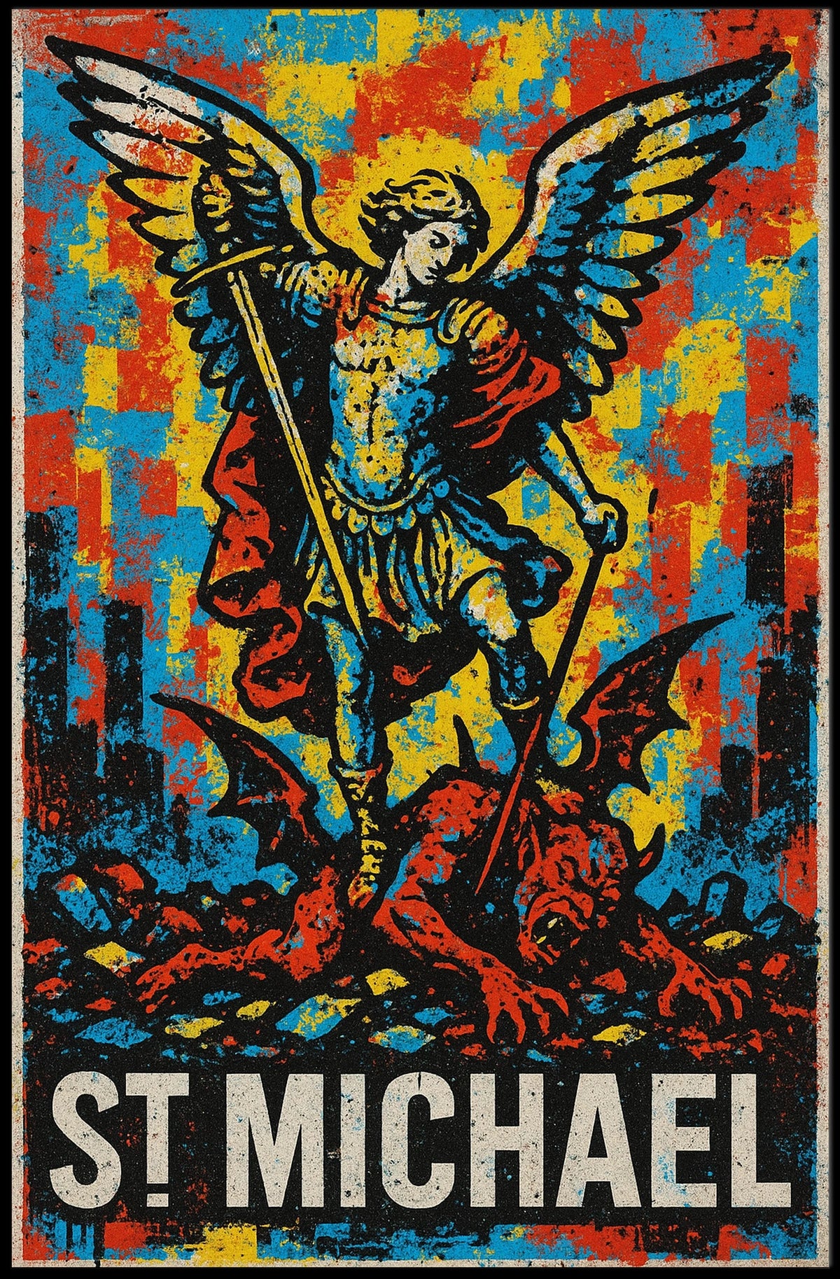 St Michael Poster