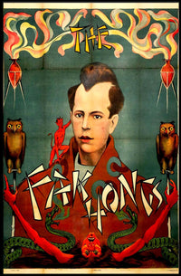 The Fak Hongs Magic Show Vintage Artistic Poster