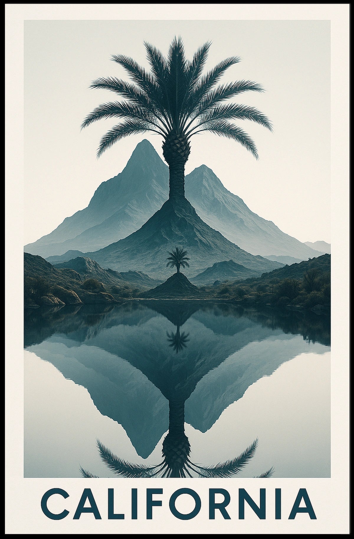 California Dreamscape Poster