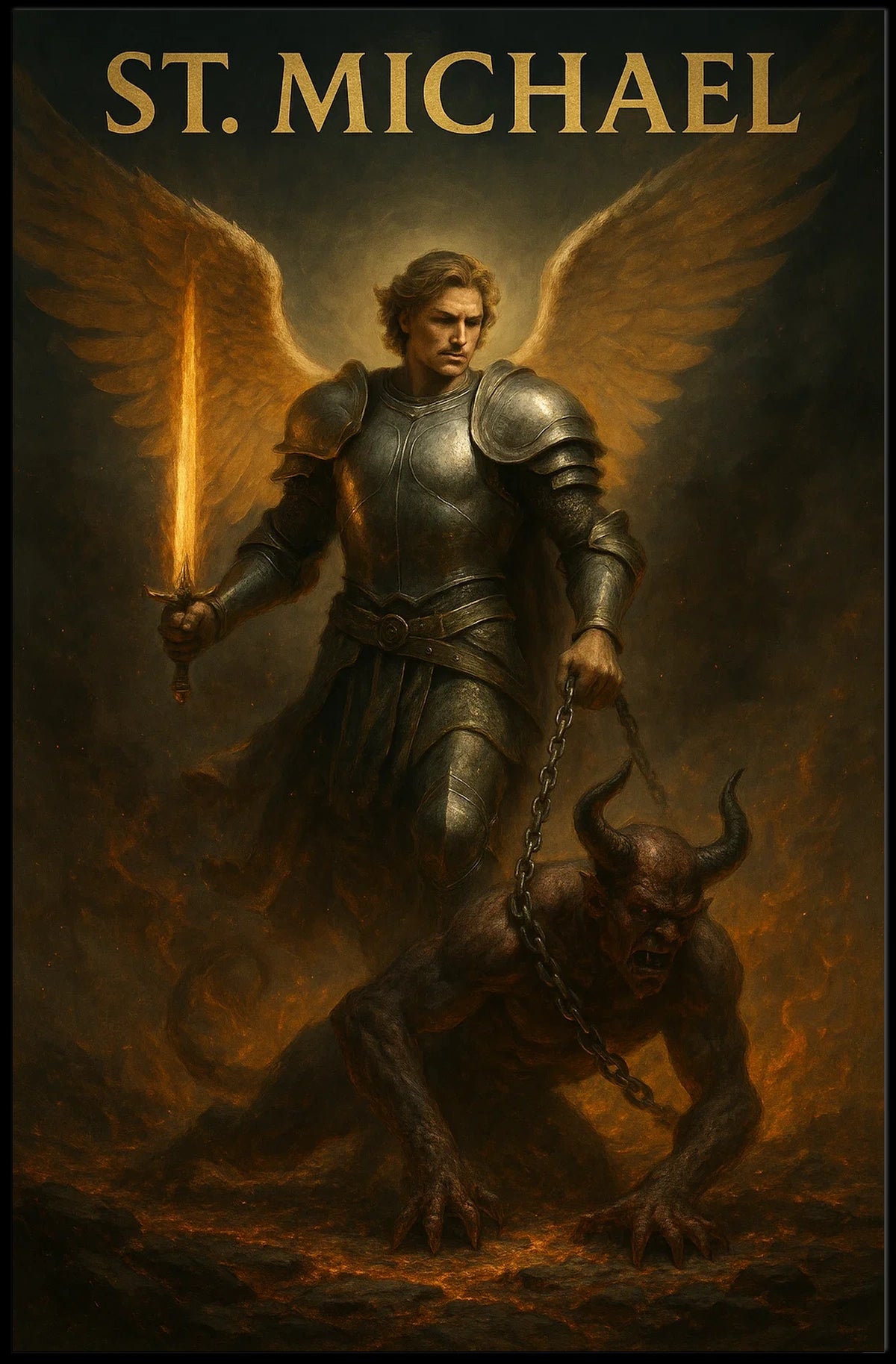 St. Michael The Archangel Poster