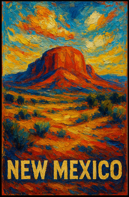New Mexico Landscape Poster