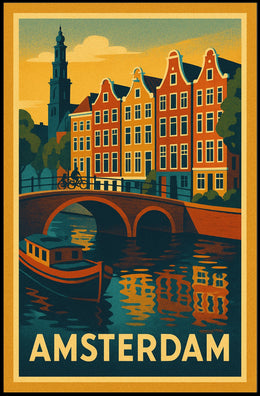 Amsterdam Scenic Poster
