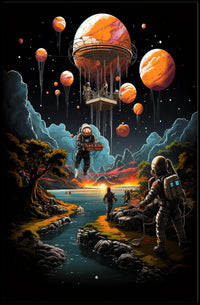 Cosmic Exploration Adventure Poster
