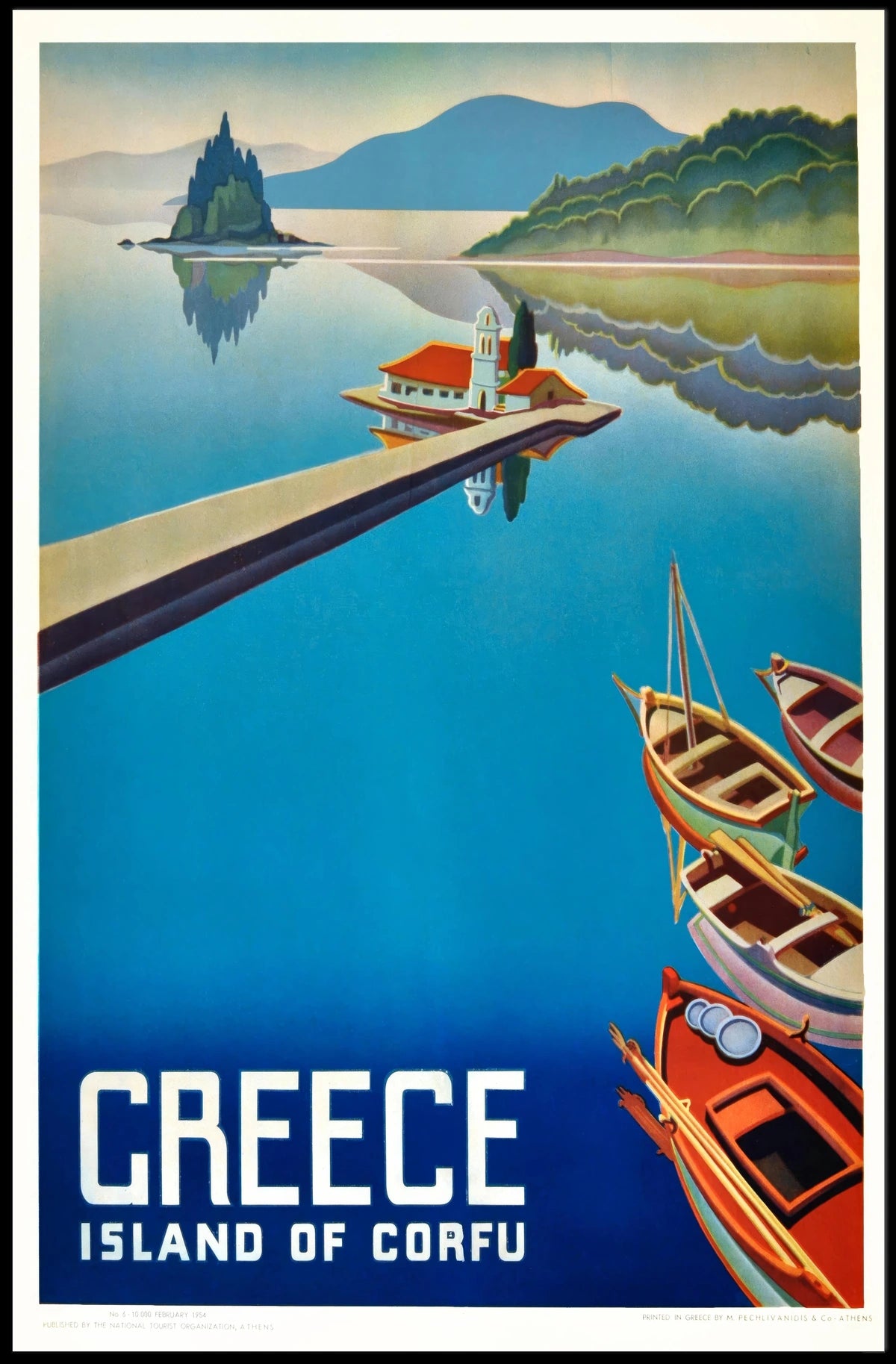 Greece Island Of Corfu Poster
