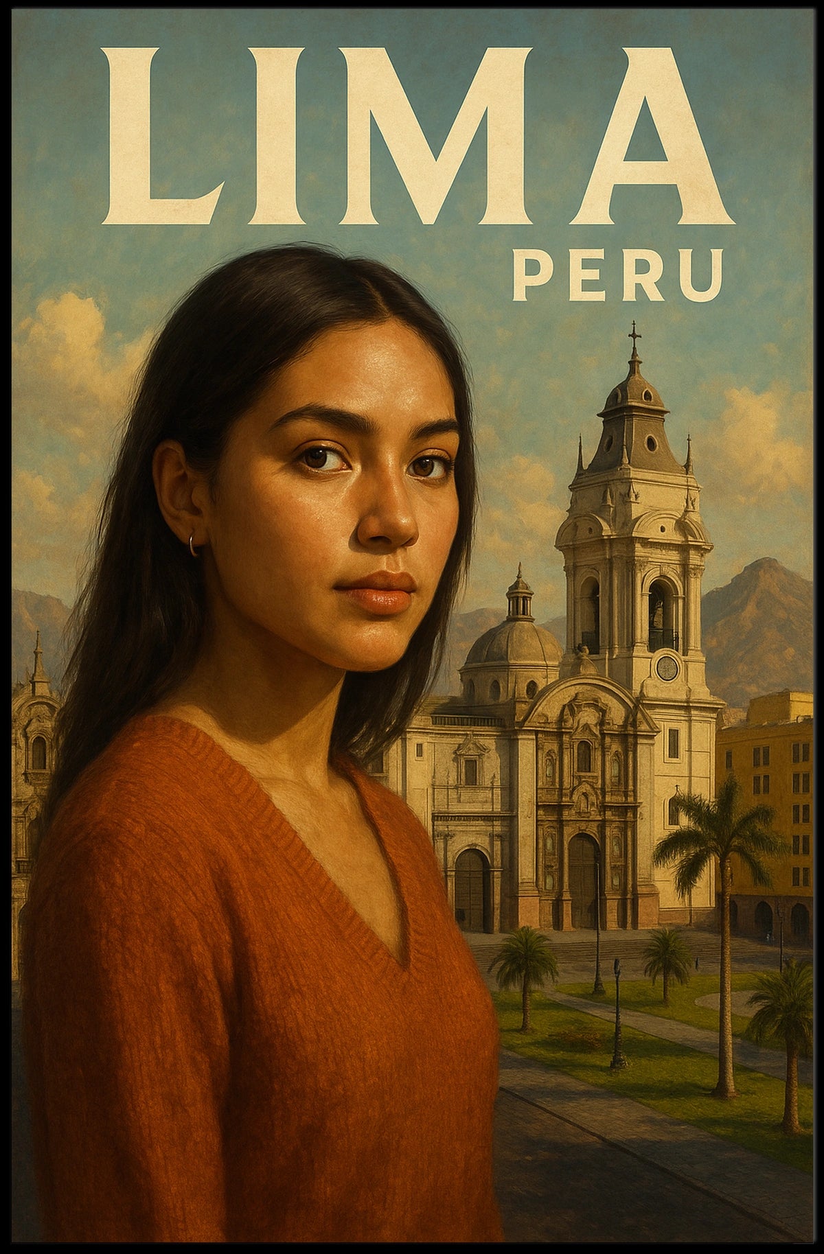 Lima, Peru Poster