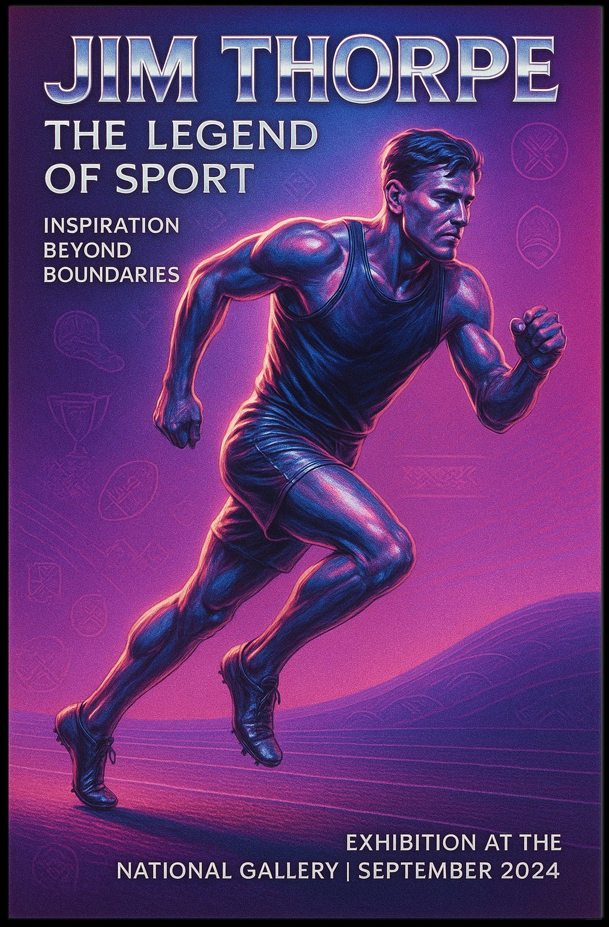 Jim Thorpe The Legend of Sport Jim Thorpe Poster
