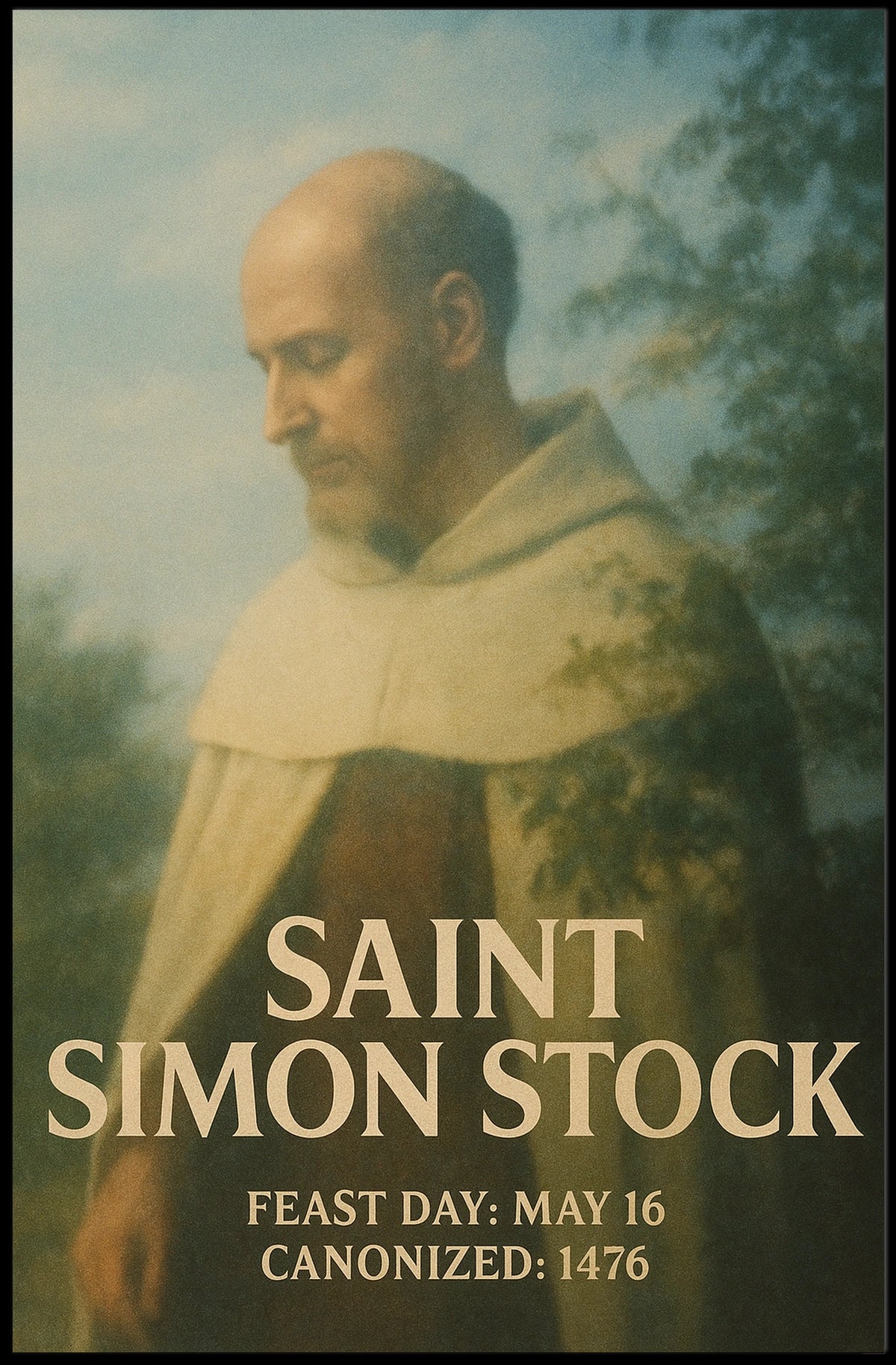 Saint Simon Stock Poster