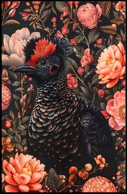 Floral Majesty Wall Art Print for Home Decor