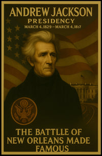 Andrew Jackson Presidential Era Poster