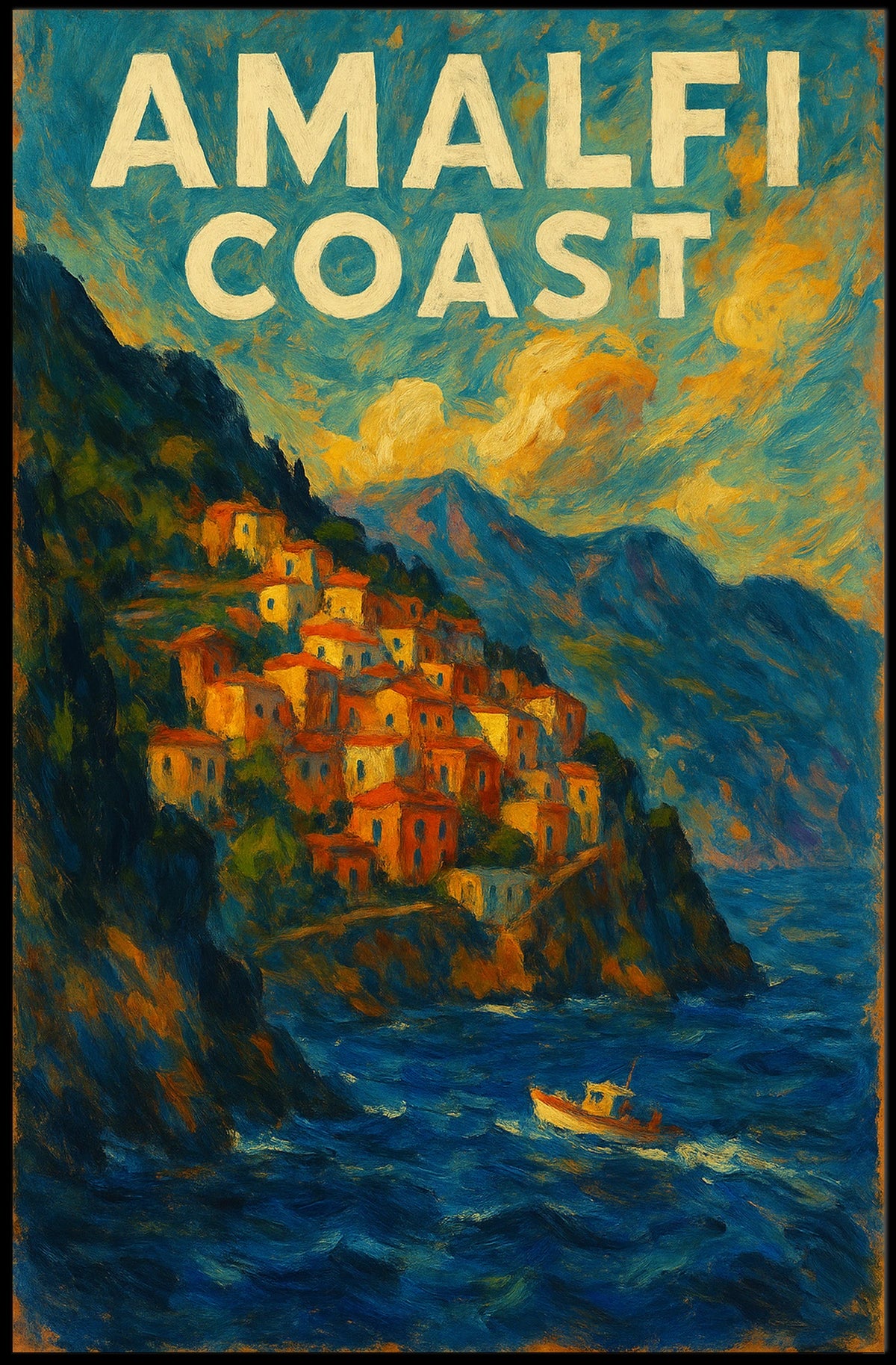 Amalfi Coast Poster