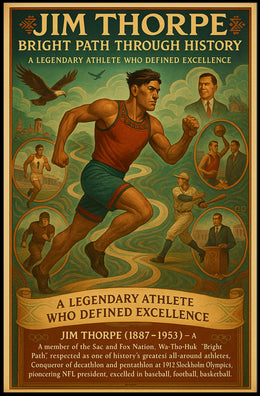 Jim Thorpe: Bright Path Through History Poster