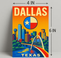 Dallas, Texas Poster PosterGoat