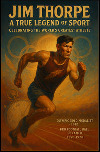Jim Thorpe A True Legend of Sport Poster