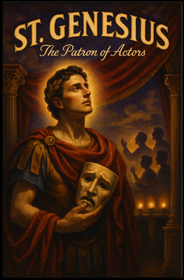 St. Genesius The Patron Of Actors Poster