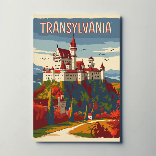 Transylvania Vintage Poster