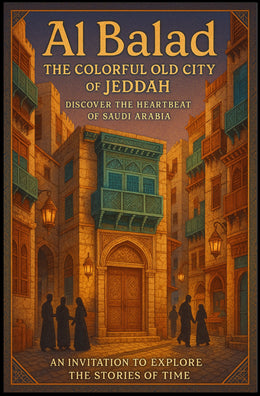 The Colorful Old City Of Jeddah Poster