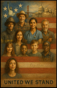 United We Stand Poster PosterGoat