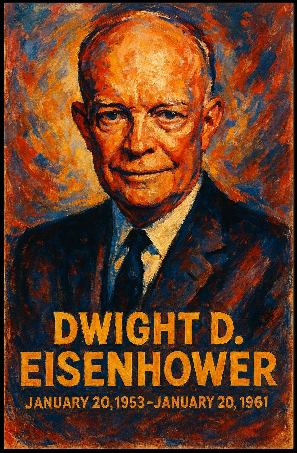Dwight D. Eisenhower Poster