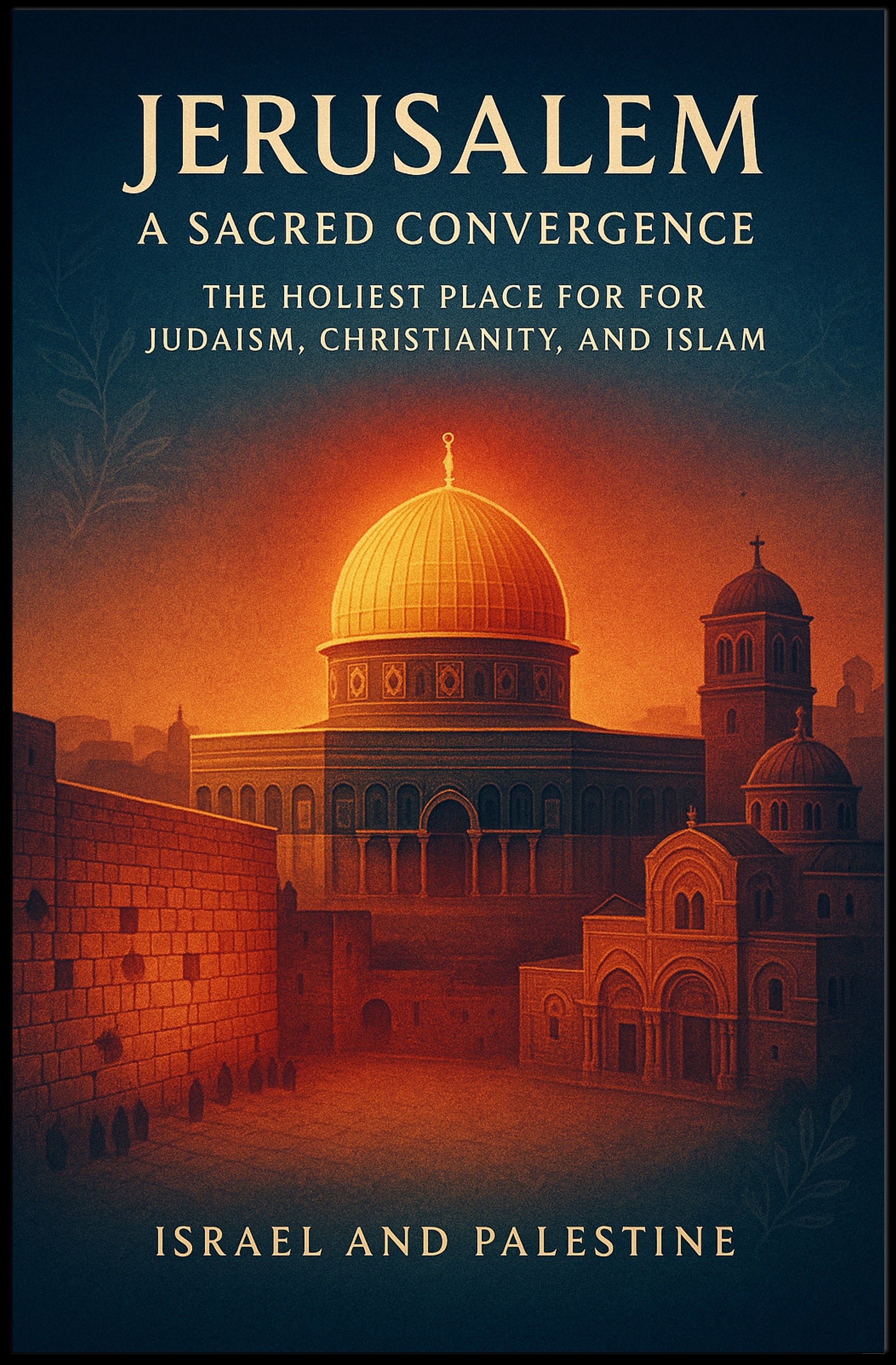 Jerusalem Sacred Harmony: Cultural or Heritage Poster