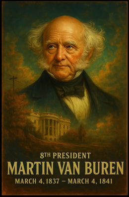 Martin Van Buren History Buff Neoclassical Realism Poster