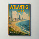 Atlantic City Beach Skyline