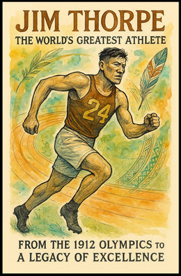 Jim Thorpe Legendary Athlete Jim Thorpe Poster