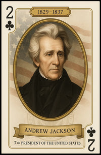 Andrew Jackson 7th President Figure Wall Art Poster