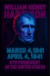 William Henry Harrison 9Th President Poster