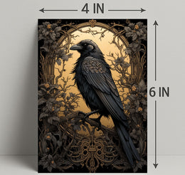 The Majestic Raven Poster