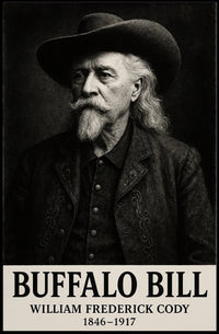 Buffalo Bill Art Print: Historical or Presidential Poster